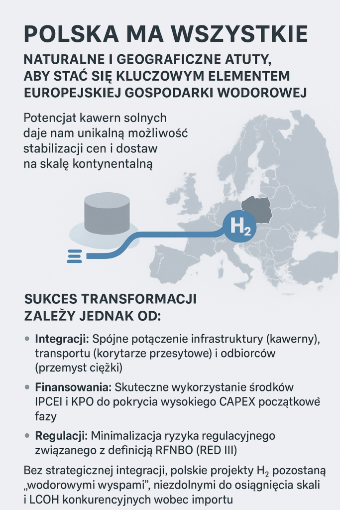 Polska na Mapie Wodorowej Europy: Od Kawern Solnych po Hutnicze Korytarze Przemysłowe 🇵🇱