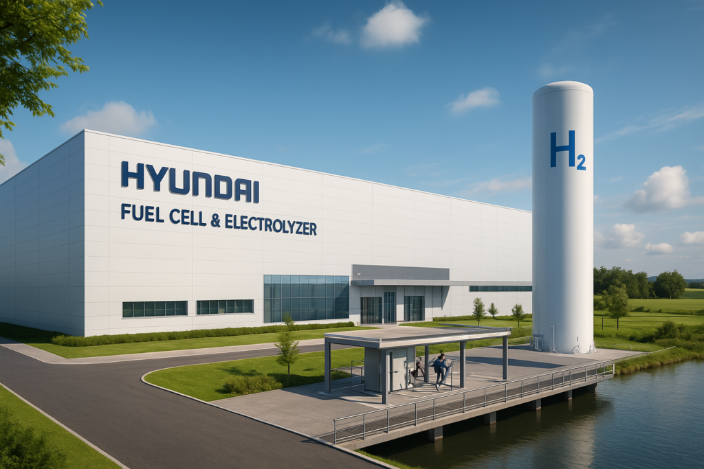 🇰🇷 Hyundai Motor Company i budowa zakładu produkcji ogniw paliwowych – obszerny artykuł dla wodorowa.eu