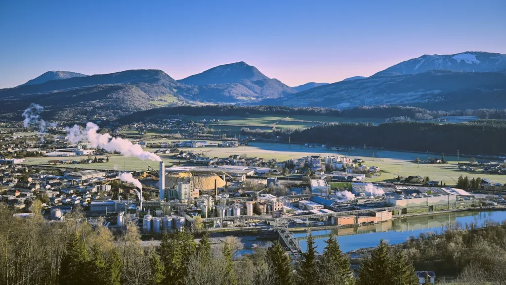 Verbund i AustroCel Hallein
