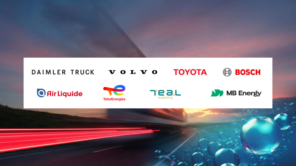 Toyota, Daimler Truck i Volvo budują europejski ekosystem dla transportu wodorowego